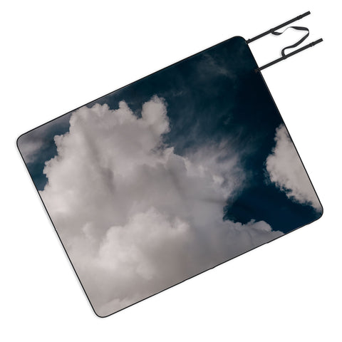 Hannah Kemp Puffy Clouds Picnic Blanket