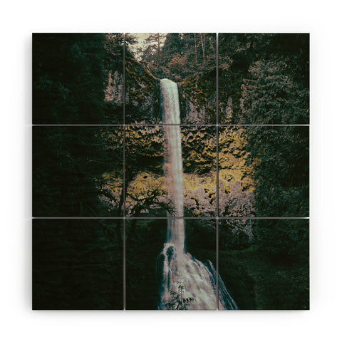 Hannah Kemp Pup Creek Falls Wood Wall Mural