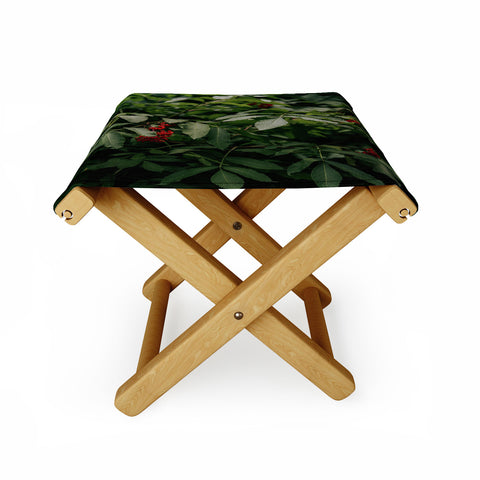 Hannah Kemp Red Elderberry Folding Stool