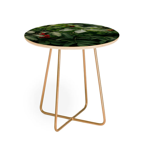 Hannah Kemp Red Elderberry Round Side Table