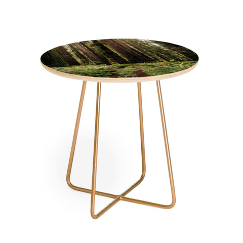 Hannah Kemp Redwood Trail Round Side Table