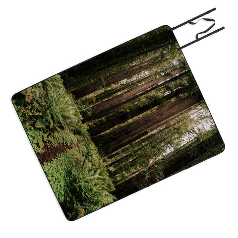 Hannah Kemp Redwood Trail Picnic Blanket