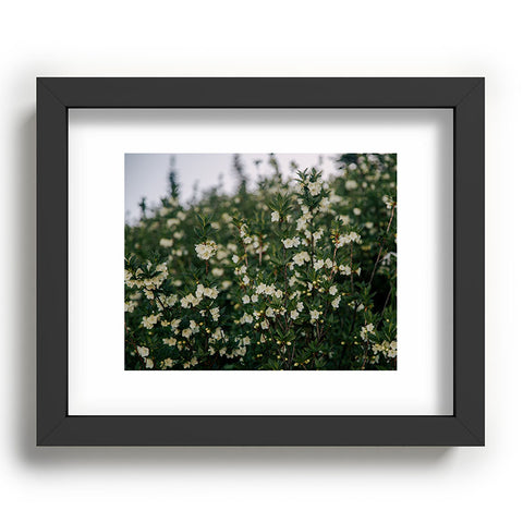 Hannah Kemp Rhododendron Albiflorum Recessed Framing Rectangle