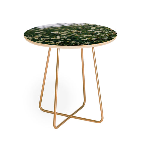 Hannah Kemp Rhododendron Albiflorum Round Side Table