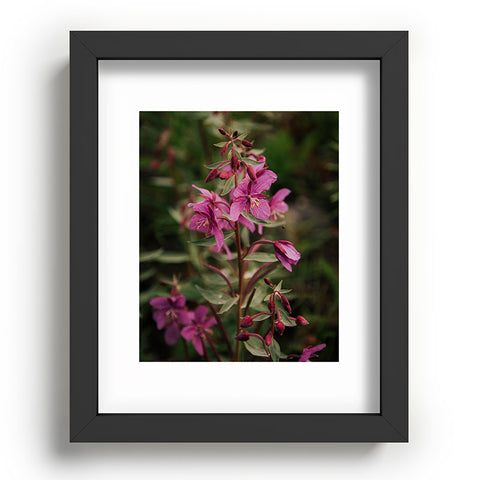Hannah Kemp River Beauty Willowherb Recessed Framing Rectangle
