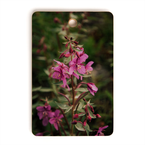 Hannah Kemp River Beauty Willowherb Cutting Board Rectangle
