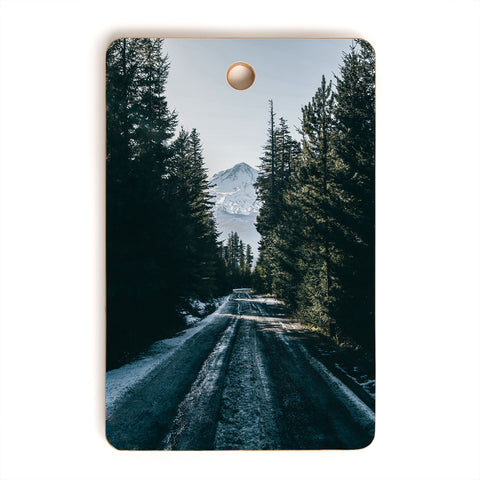 Hannah Kemp Road to Hood Cutting Board Rectangle
