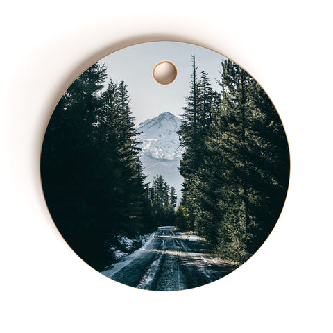 Hannah Kemp Road to Hood Cutting Board Round