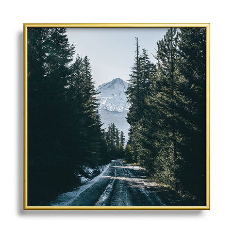 Hannah Kemp Road to Hood Square Metal Framed Art Print