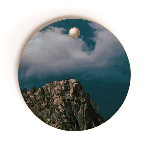 Hannah Kemp Rocky Donner Pass Cutting Board Round