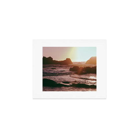 Hannah Kemp Rocky Sun Kissed Tides Art Print