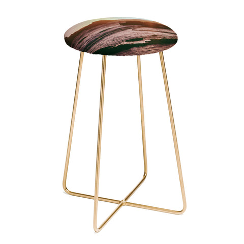 Hannah Kemp Rocky Sun Kissed Tides Counter Stool