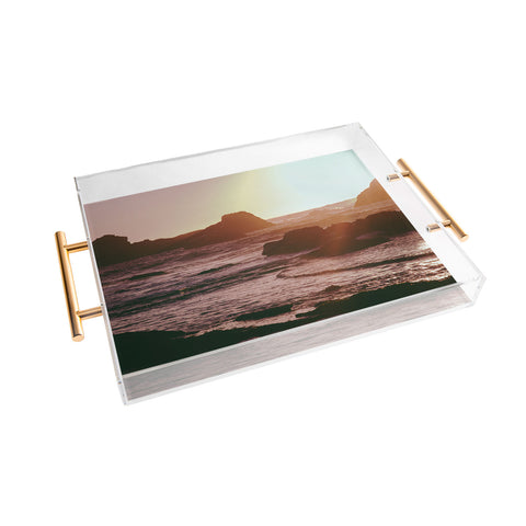 Hannah Kemp Rocky Sun Kissed Tides Acrylic Tray
