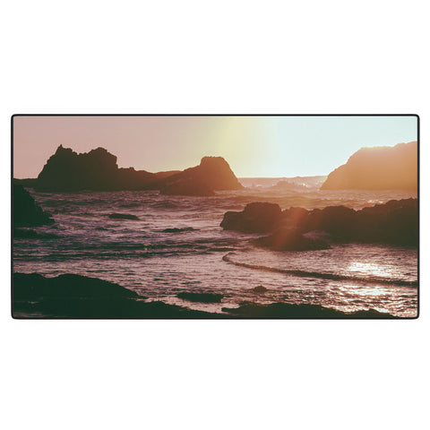 Hannah Kemp Rocky Sun Kissed Tides Desk Mat