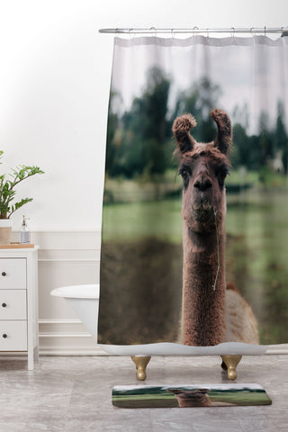 Hannah Kemp Rosabell Shower Curtain And Mat