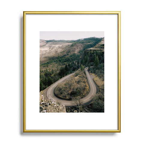 Hannah Kemp Rowena Crest Metal Framed Art Print