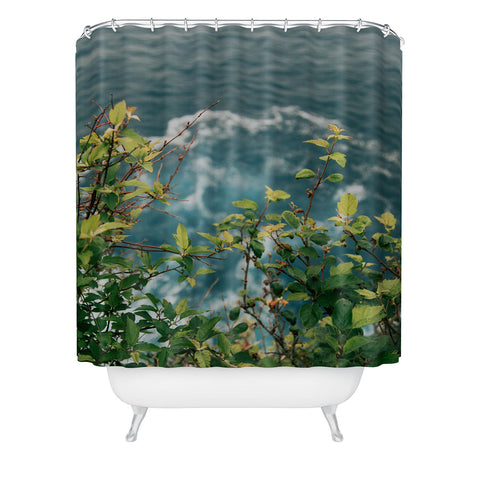 Hannah Kemp Sea Greens Shower Curtain