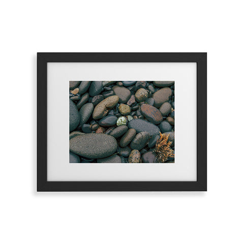 Hannah Kemp Sea Stones Framed Art Print