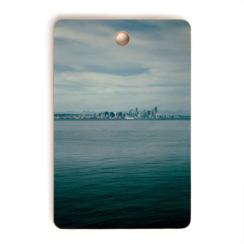 Hannah Kemp Seattle Blues Cutting Board Rectangle