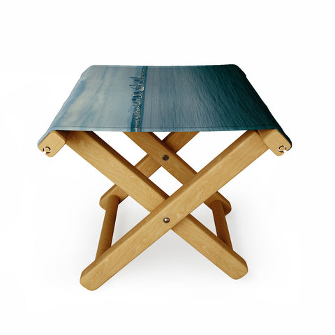 Hannah Kemp Seattle Blues Folding Stool