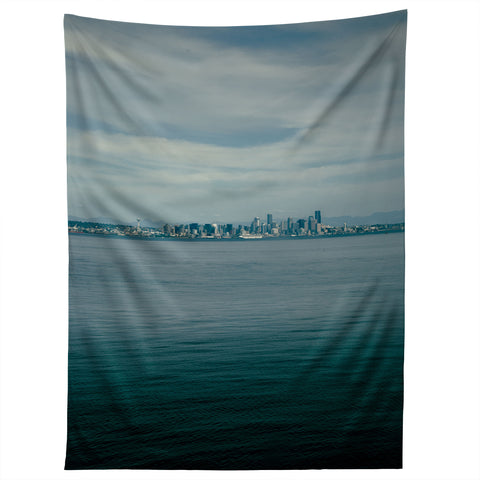 Hannah Kemp Seattle Blues Tapestry