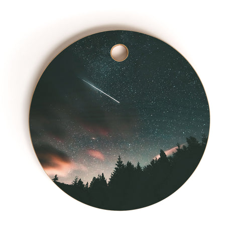 Hannah Kemp Shooting Star Cutting Board Round