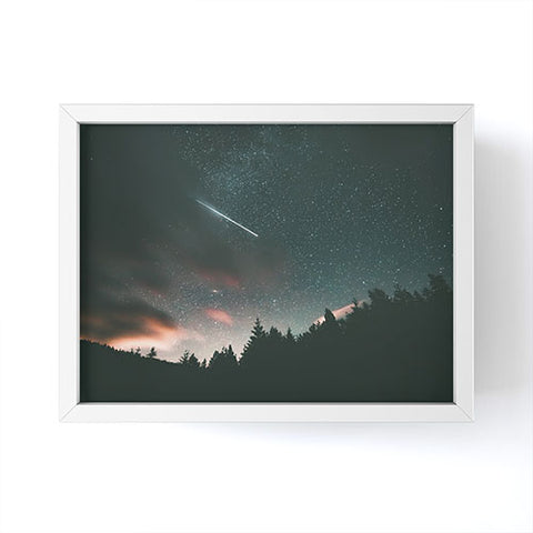 Hannah Kemp Shooting Star Framed Mini Art Print