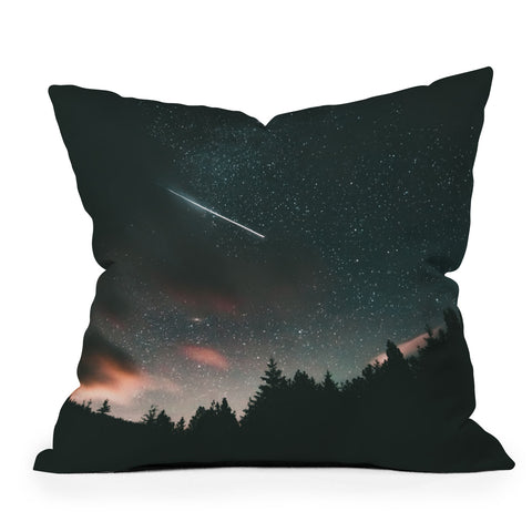 Hannah Kemp Shooting Star Throw Pillow