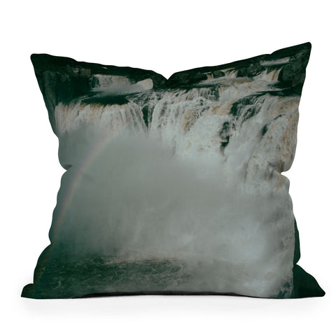 Hannah Kemp Shoshone Falls Outdoor Throw Pillow