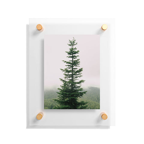 Hannah Kemp Single Tree Floating Acrylic Print