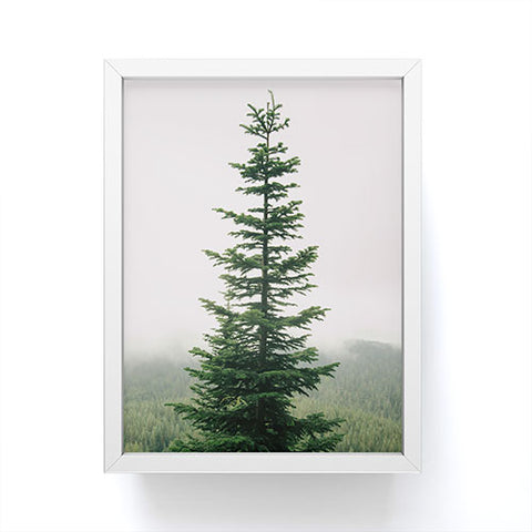 Hannah Kemp Single Tree Framed Mini Art Print
