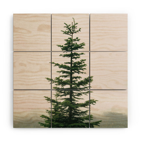 Hannah Kemp Single Tree Wood Wall Mural