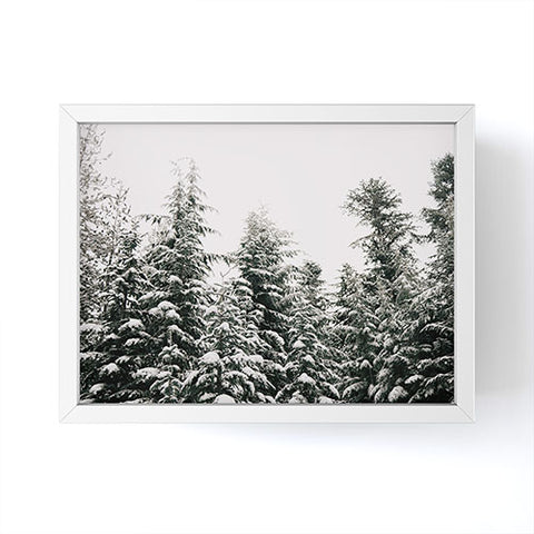 Hannah Kemp Snow Fallen Framed Mini Art Print