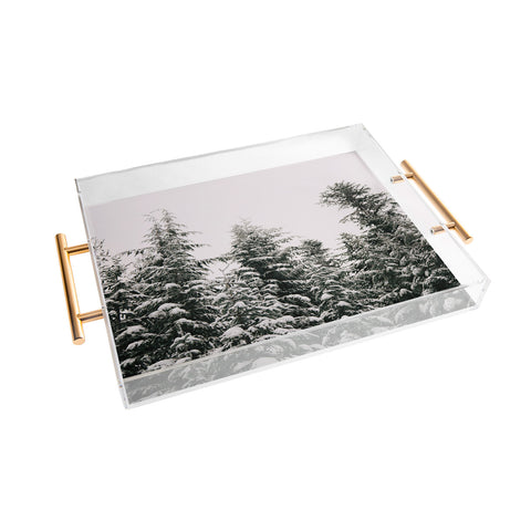 Hannah Kemp Snow Fallen Acrylic Tray