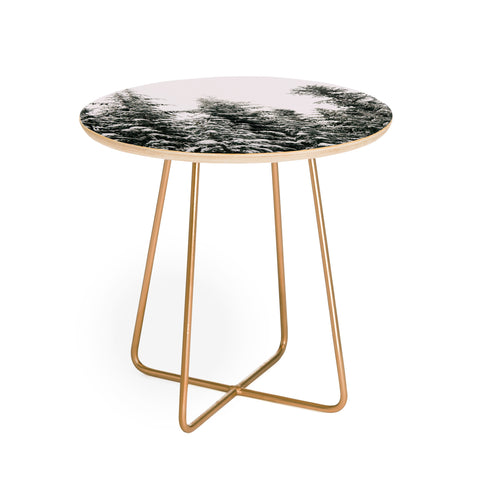 Hannah Kemp Snow Fallen Round Side Table