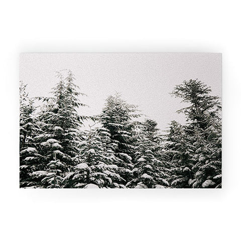 Hannah Kemp Snow Fallen Welcome Mat