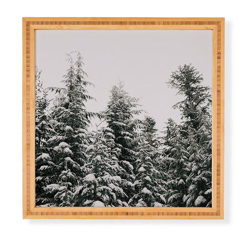 Hannah Kemp Snow Fallen Framed Wall Art