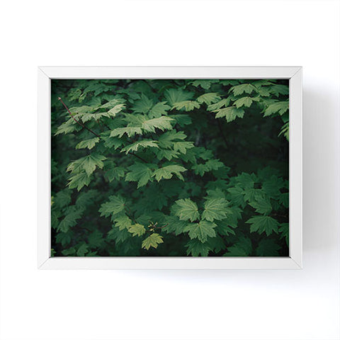 Hannah Kemp Some Green Framed Mini Art Print