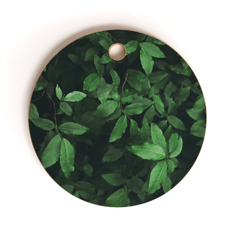 Hannah Kemp Some Greenery Cutting Board Round