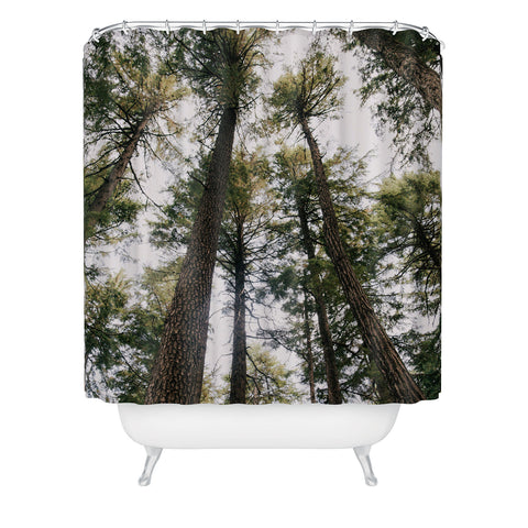 Hannah Kemp Some Trees Shower Curtain