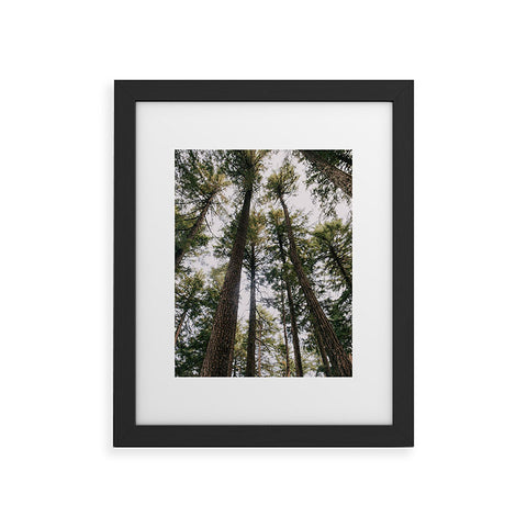 Hannah Kemp Some Trees Framed Art Print