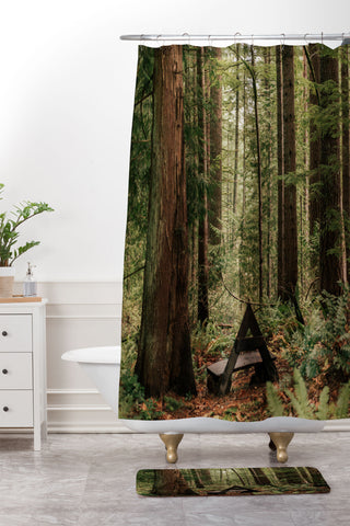 Hannah Kemp Somewhere Sacred Shower Curtain And Mat