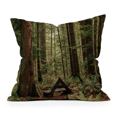 Hannah Kemp Somewhere Sacred Throw Pillow