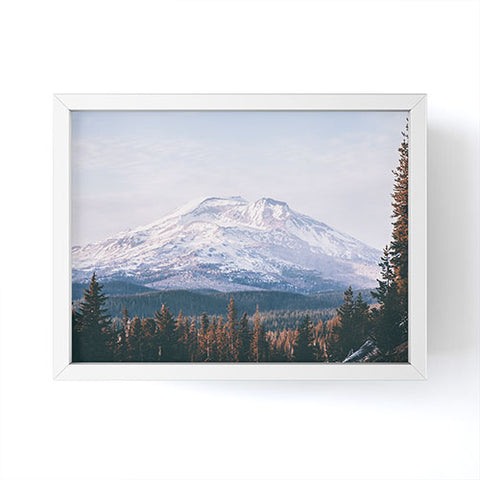 Hannah Kemp South Sister Framed Mini Art Print