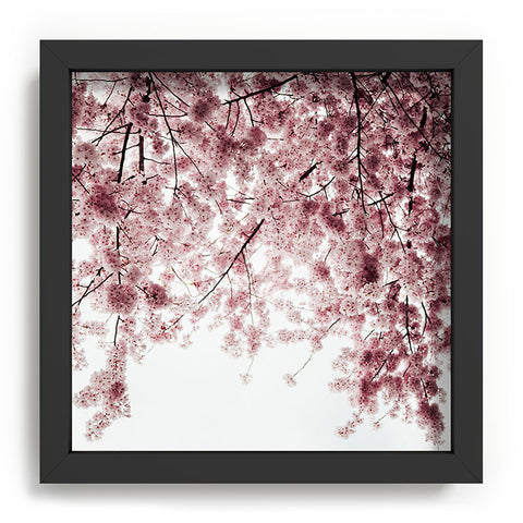 Hannah Kemp Spring Cherry Blossoms Recessed Framing Square