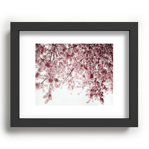 Hannah Kemp Spring Cherry Blossoms Recessed Framing Rectangle