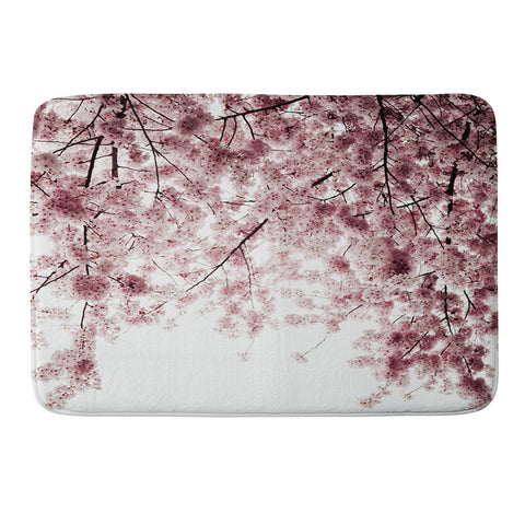 Hannah Kemp Spring Cherry Blossoms Memory Foam Bath Mat