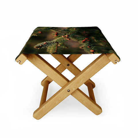 Hannah Kemp Spruce Tips Folding Stool