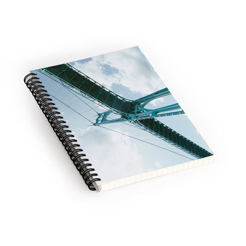 Hannah Kemp St Johns Bridge Spiral Notebook