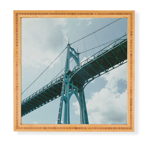 Hannah Kemp St Johns Bridge Framed Wall Art